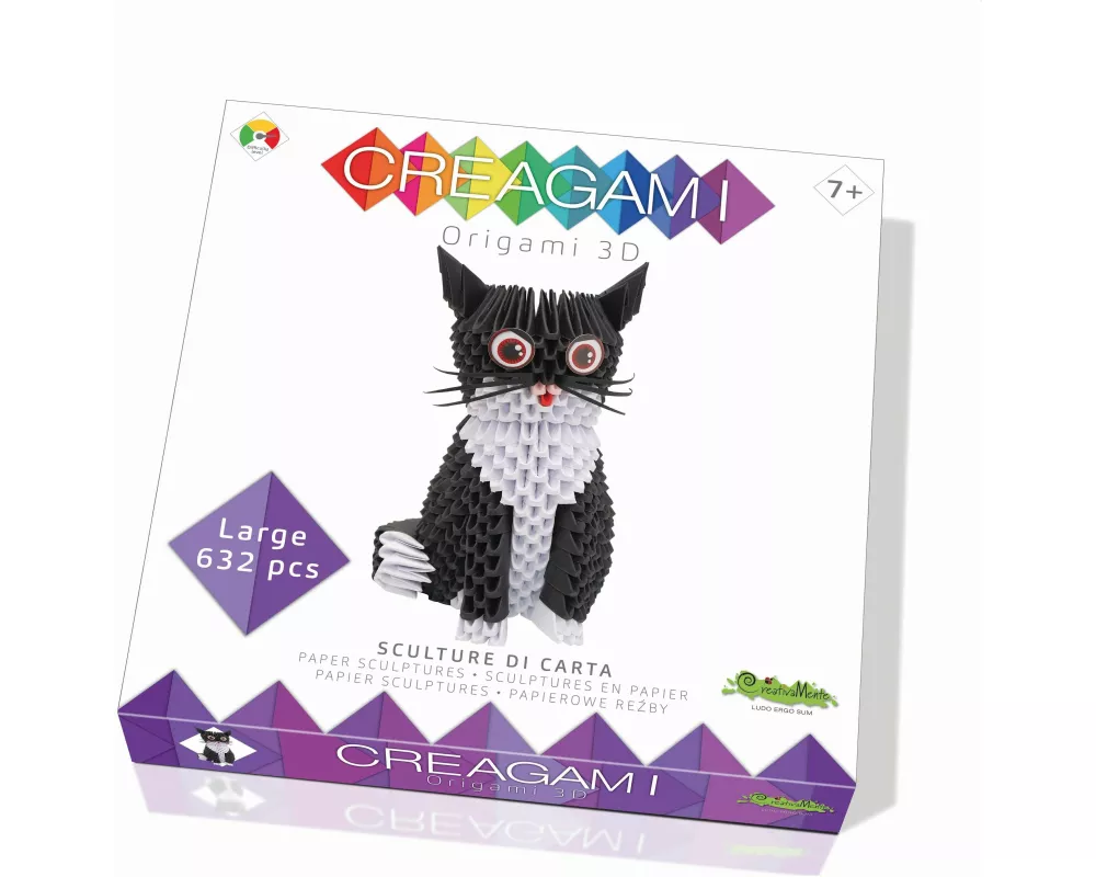 CREAGAMI - Origami 3D Katze 632 Teile