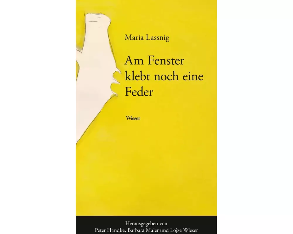 Am Fenster klebt noch eine Feder