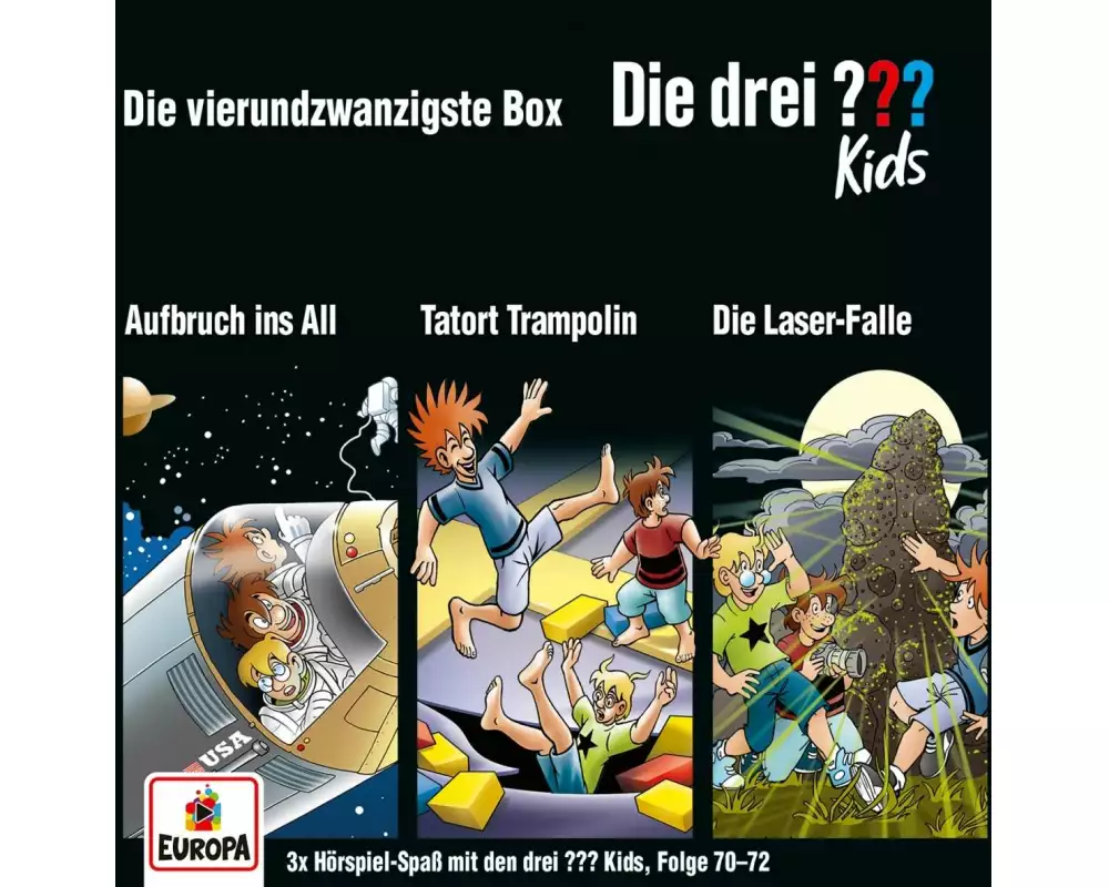 Die drei ??? Kids 24./3er Box- Folgen 70 - 72