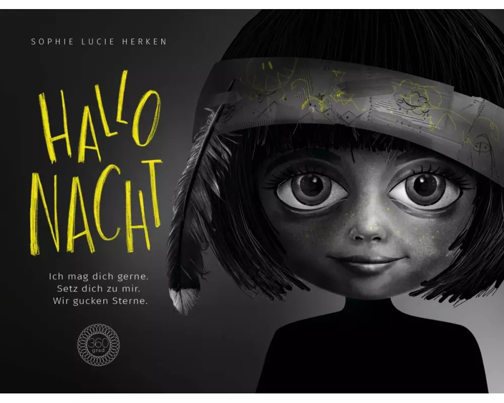 Hallo Nacht. Ich mag dich gerne. Setz dich zu mir. Wir gucken Sterne