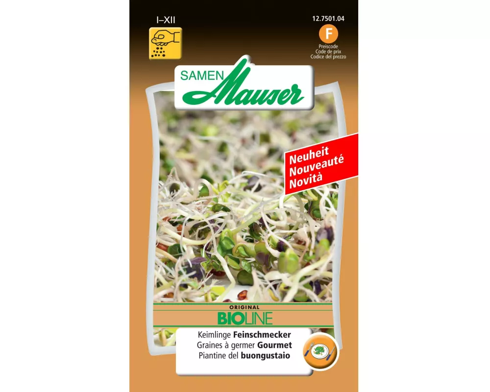 Samen Mauser Samen Bioline Keimsamen Feinschmecker