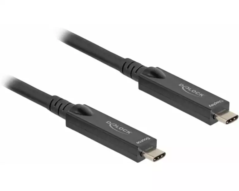 Delock AOC USB Kabel 8K USB Type-C - USB Type-C, 10 m