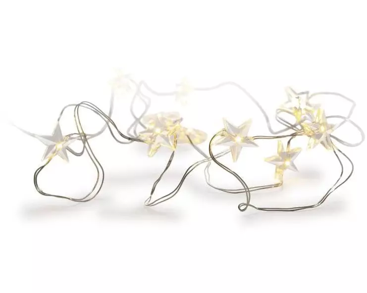 STT LED Lichterkette Angel Hair 2 m 20 LED, Sterne