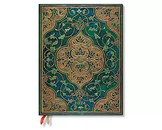 Turquoise Chronicles (Turquoise Chronicles) Ultra Verso 12-month Dayplanner 2024
