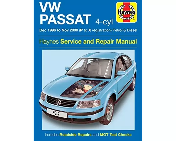 VW Passat 4-Cyl Petrol & Diesel (Dec 96 - Nov 00) P To X