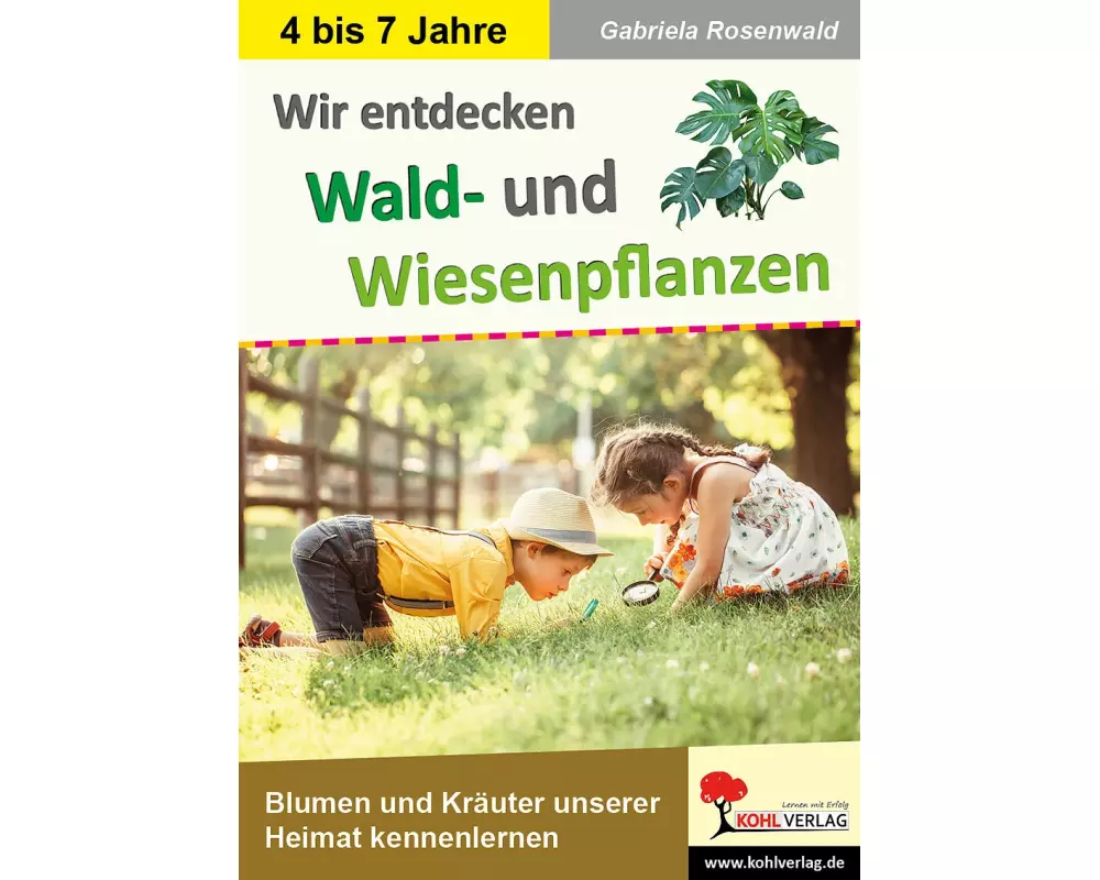 Wir entdecken Wald- und Wiesenpflanzen