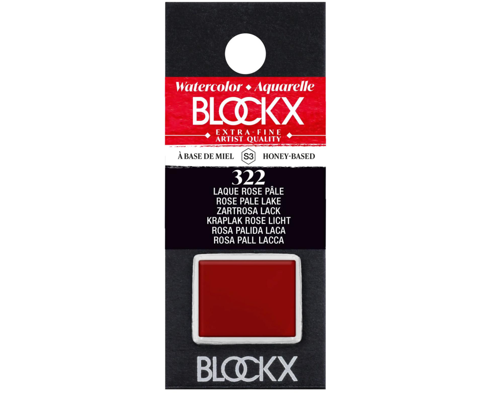 BLOCKX Aquarellfarbe 1.5ml 41322BXC zartrosa lack