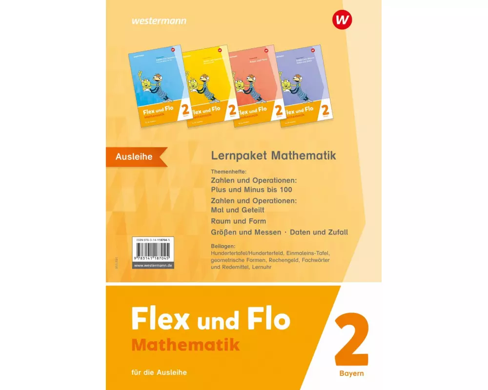 Flex und Flo 2. Lernpaket Mathematik: Für die Ausleihe. Für Bayern