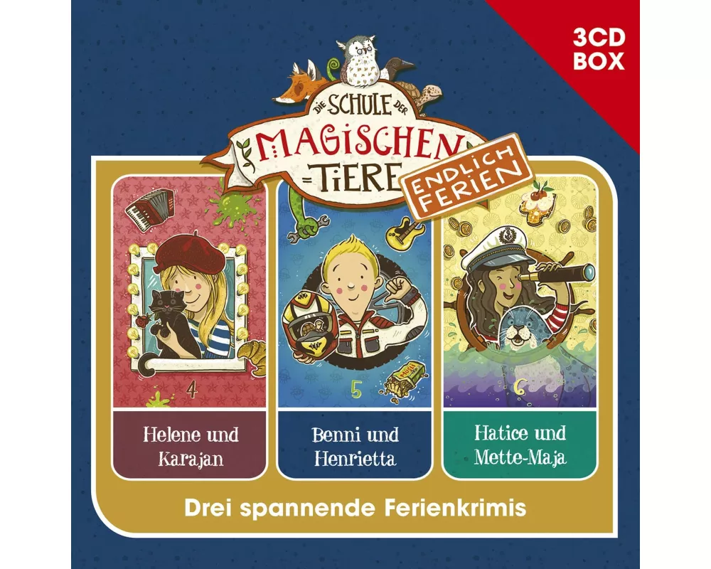 Endlich Ferien - 3-CD Hörspielbox Vol. 2