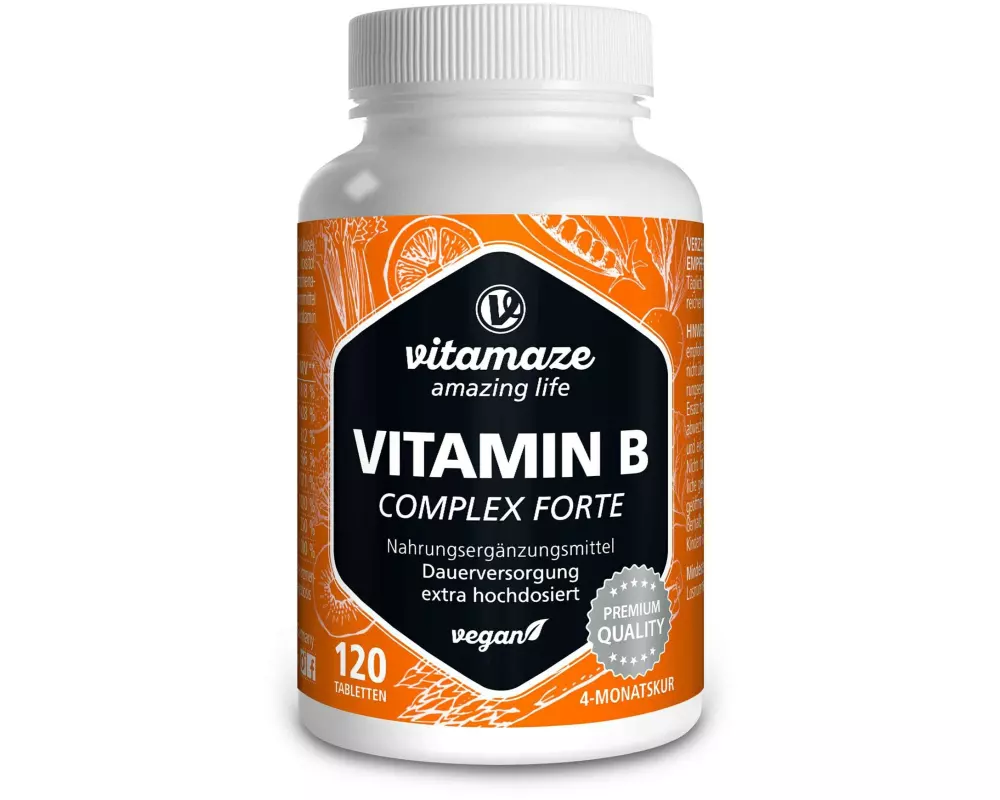 Vitamaze Vitamin B-Complex Forte 120 Tabletten