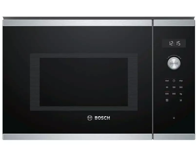 Bosch Einbaumikrowelle BFL554MS0 Schwarz/Silber