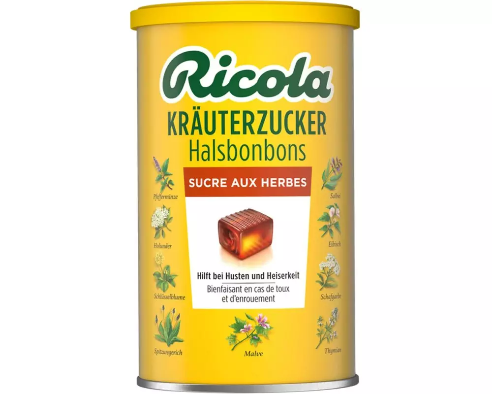 Ricola Bonbons Kräuterzucker Dose 400 g