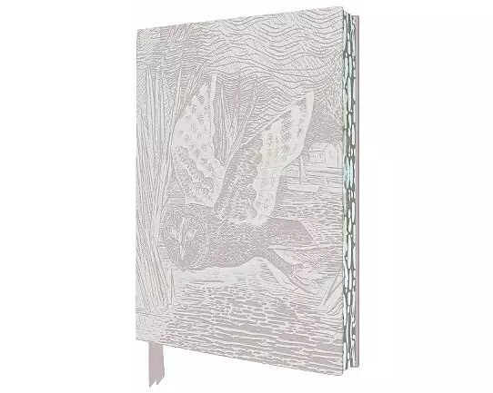 Angela Harding: Marsh Owl Artisan Art Notebook (Flame Tree Journals)