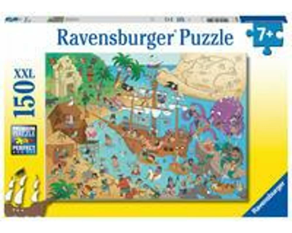 Kinderpuzzle 150 XXL Teile - Die Piratenbucht