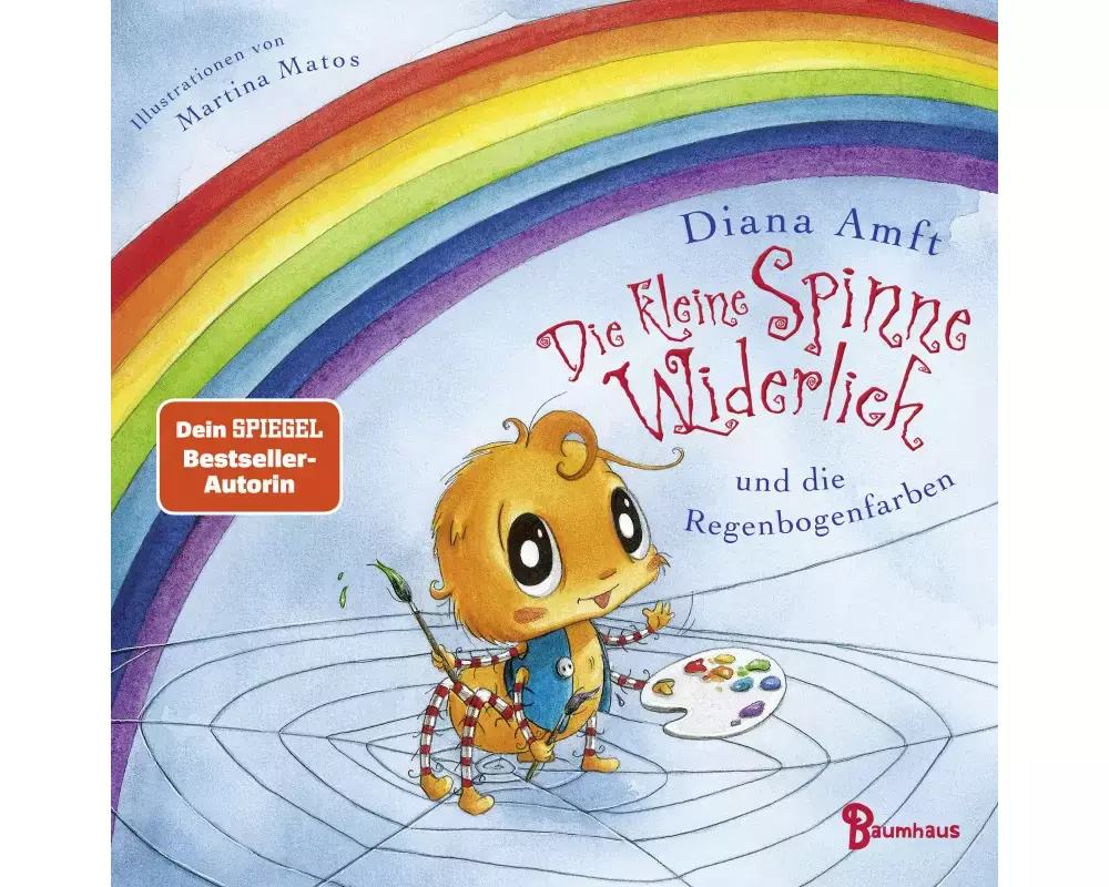 Die kleine Spinne Widerlich und die Regenbogenfarben (Pappbilderbuch)