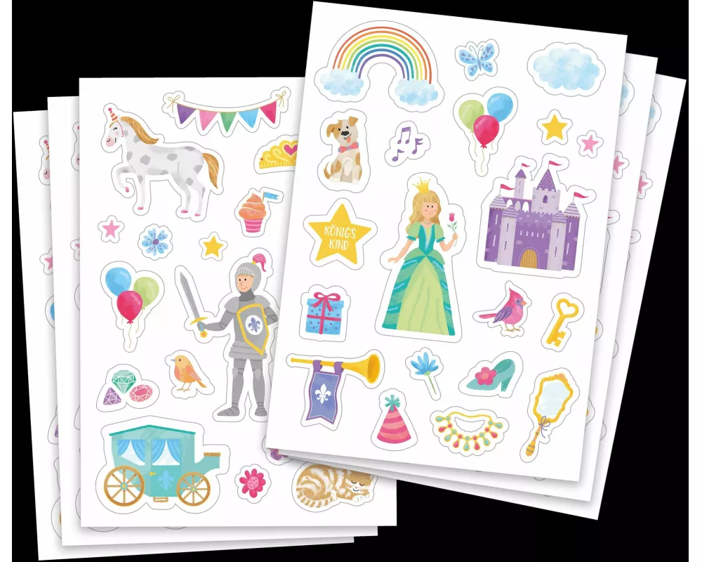 Sticker-Set Prinzessin