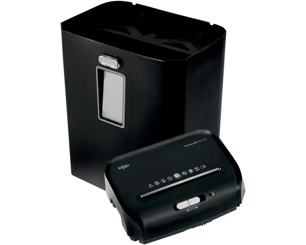 Rexel Aktenvernichter ProMax QS RES1123 P-2, 12 Seiten