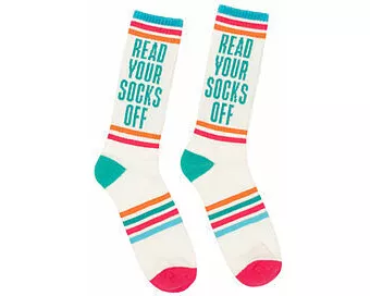 Read Your Socks Off Gym Socks - Small