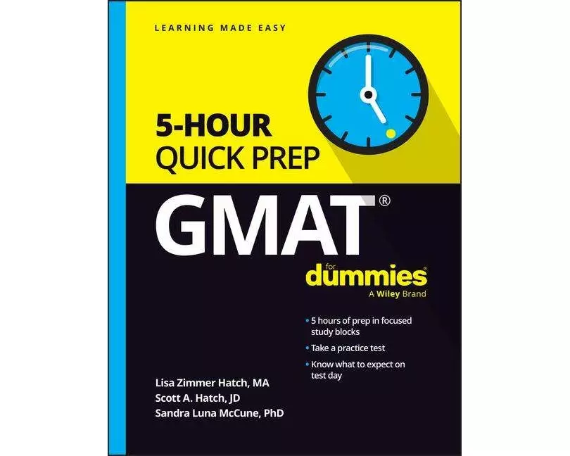 GMAT 5-Hour Quick Prep For Dummies