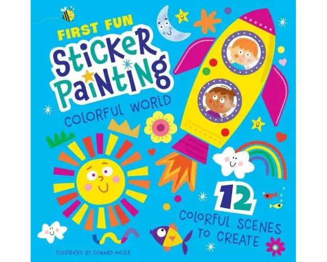First Fun: Sticker Painting Colorful World