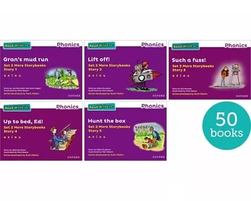Read Write Inc. Phonics: Purple Set 2 More Storybooks (Pack of 50)