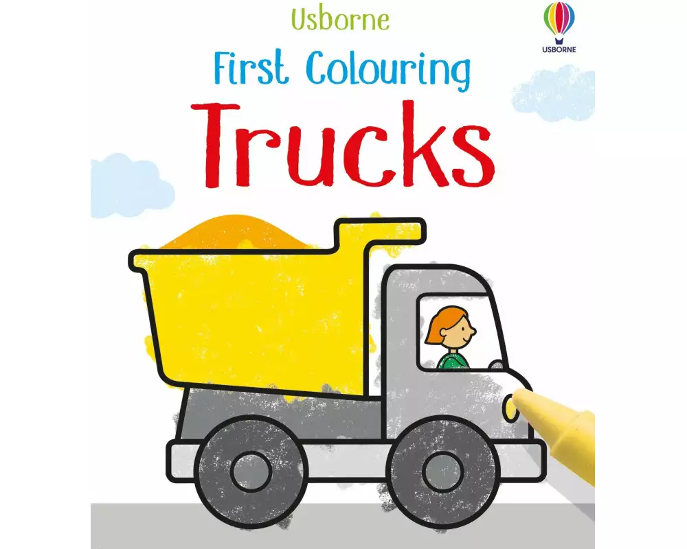 First Colouring Trucks