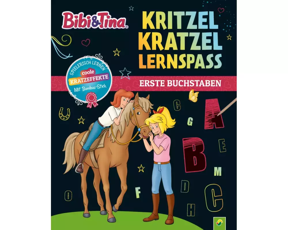 Bibi & Tina Kritzel-Kratzel-Lernspaß: Erste Buchstaben