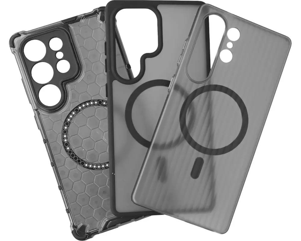 4smarts Qi2 Upgrade 3er Cover Set für Samsung Galaxy S25 Ultra