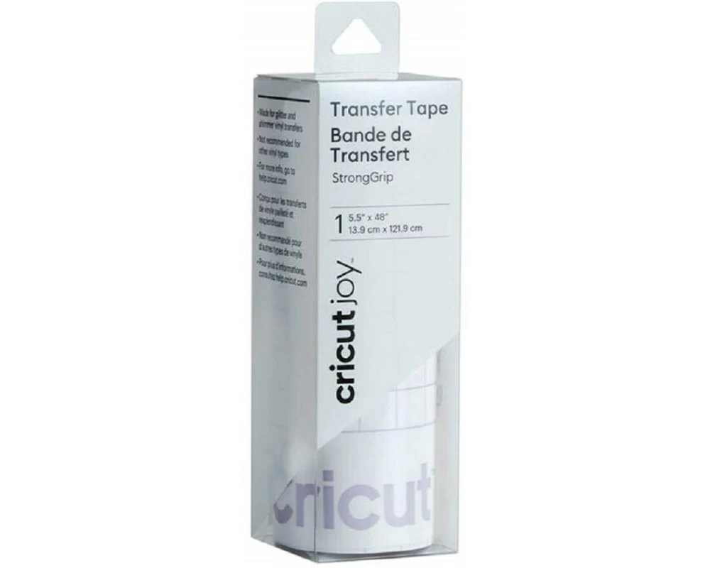 Cricut Joy StrongGrip Transferfolie 13.9 x 121.9 cm, Transparent