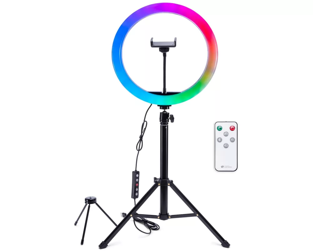 Rio Studio Rgb Ring Light RL12 Schwarz