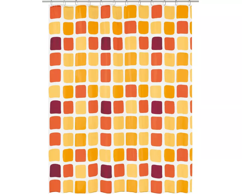 Kleine Wolke Duschvorhang Sonny 180 x 200 cm, Gelb