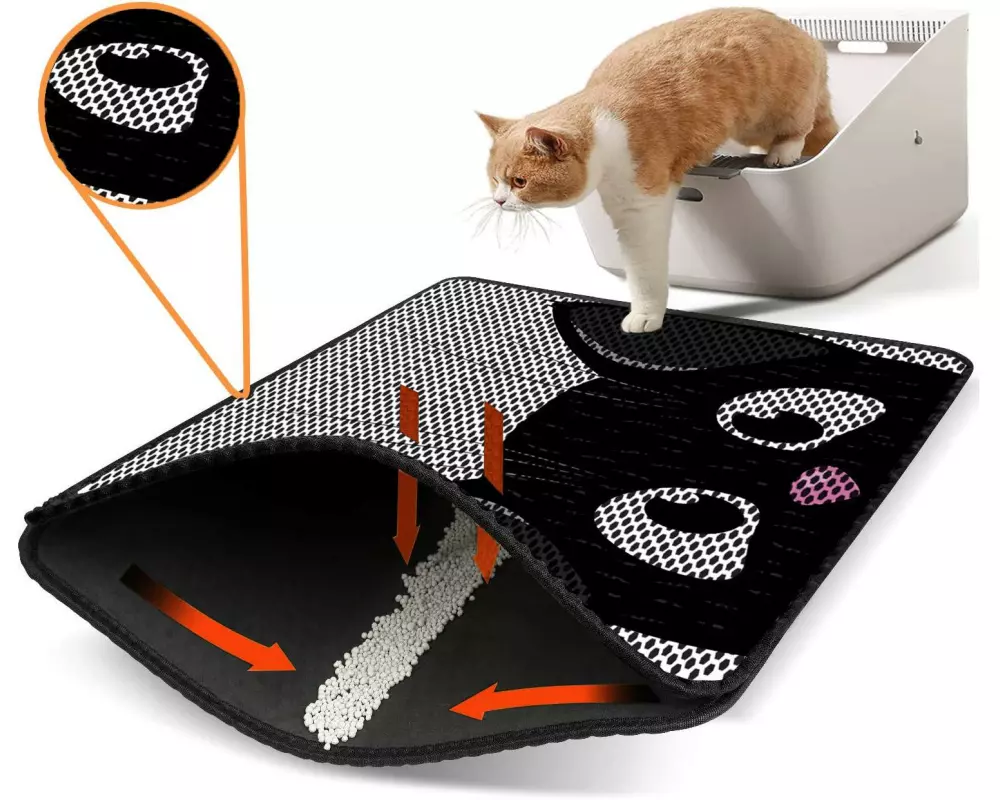 Paws & Whiskers Vorleger Matte Katze Nrszn0146
