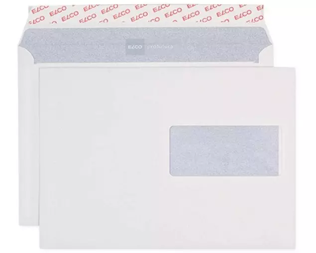 ELCO Couvert mit Fenster Profutura C5, Rechts, 500 Stück