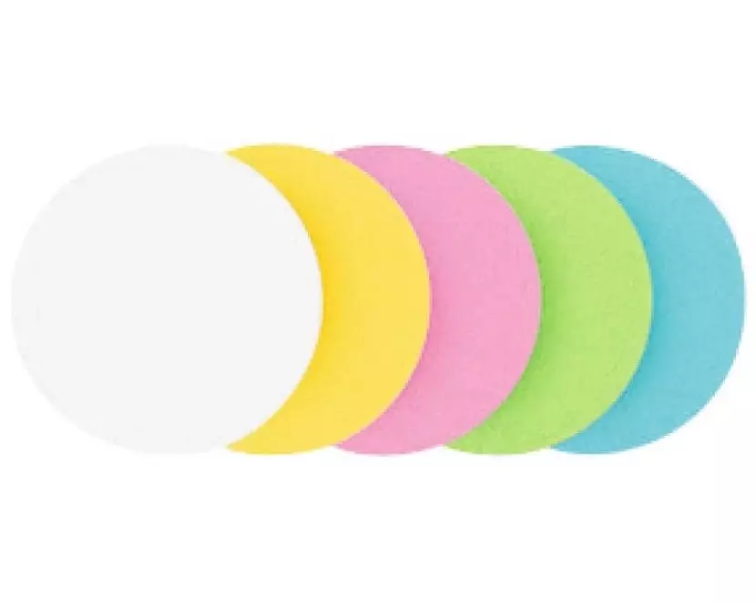 Legamaster Moderationskarten Kreis Sortiert, 500 Stück