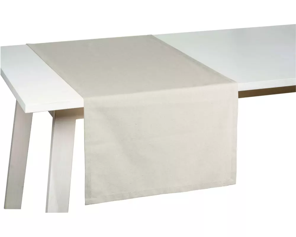 Pichler Tischläufer Faro 50 cm x 150 cm, Beige