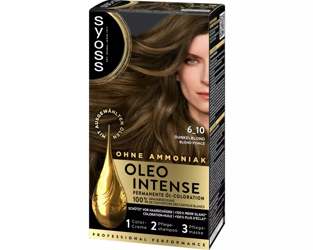 Syoss oleo intense Haarcoloration Oleo Intense 6-10 Dunkelblond
