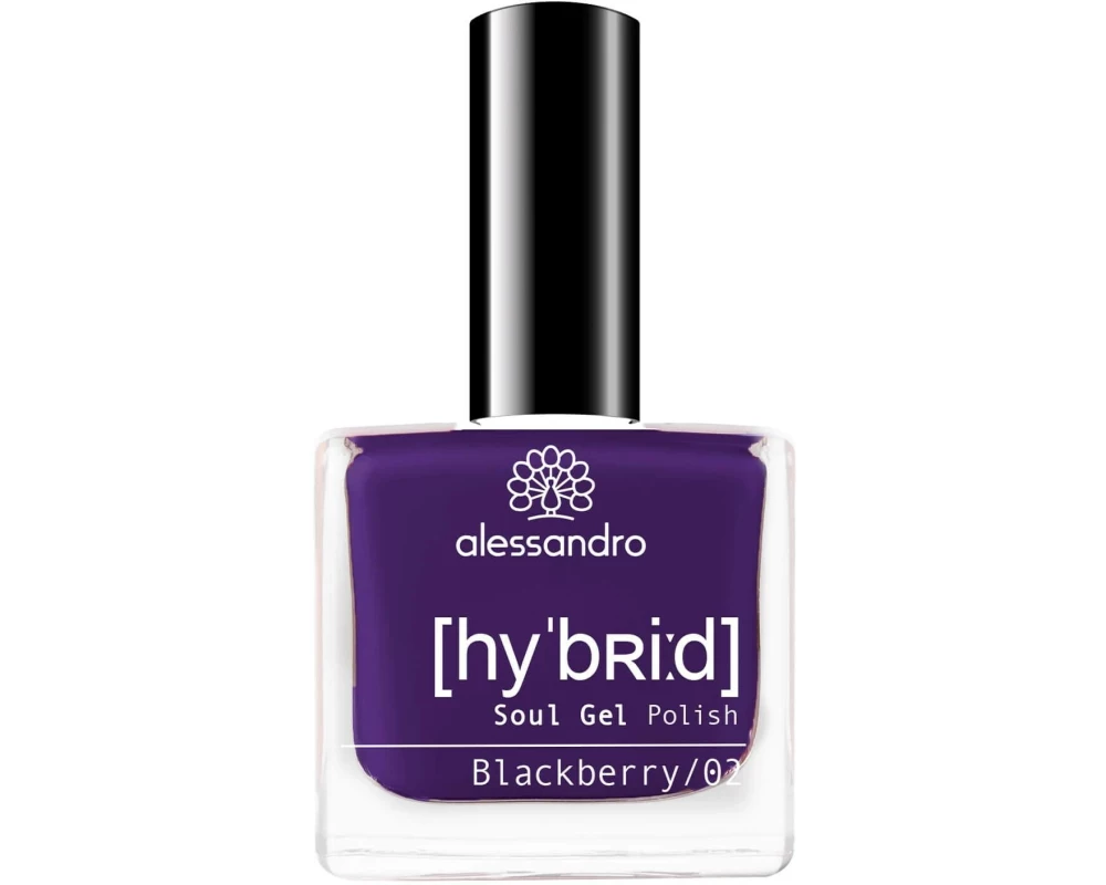 alessandro Hybrid Soul Gel Polish 135 Blackberry