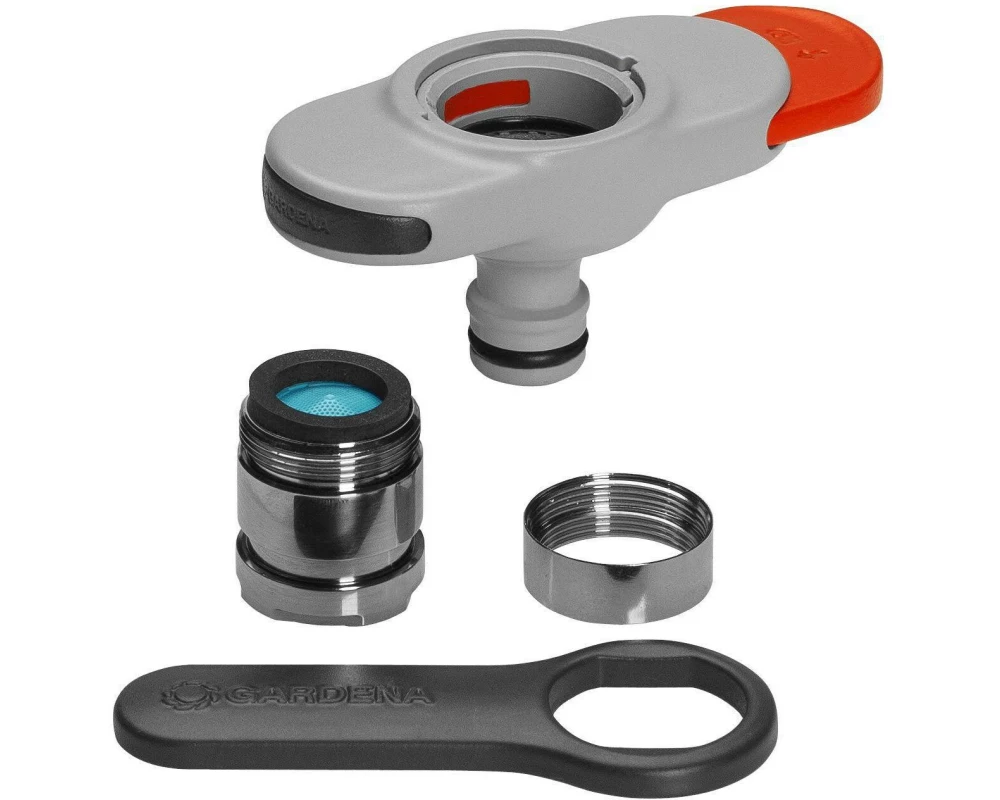 GARDENA Hahnverbinder M 24/M 22 für Indoor-Wasserhähne