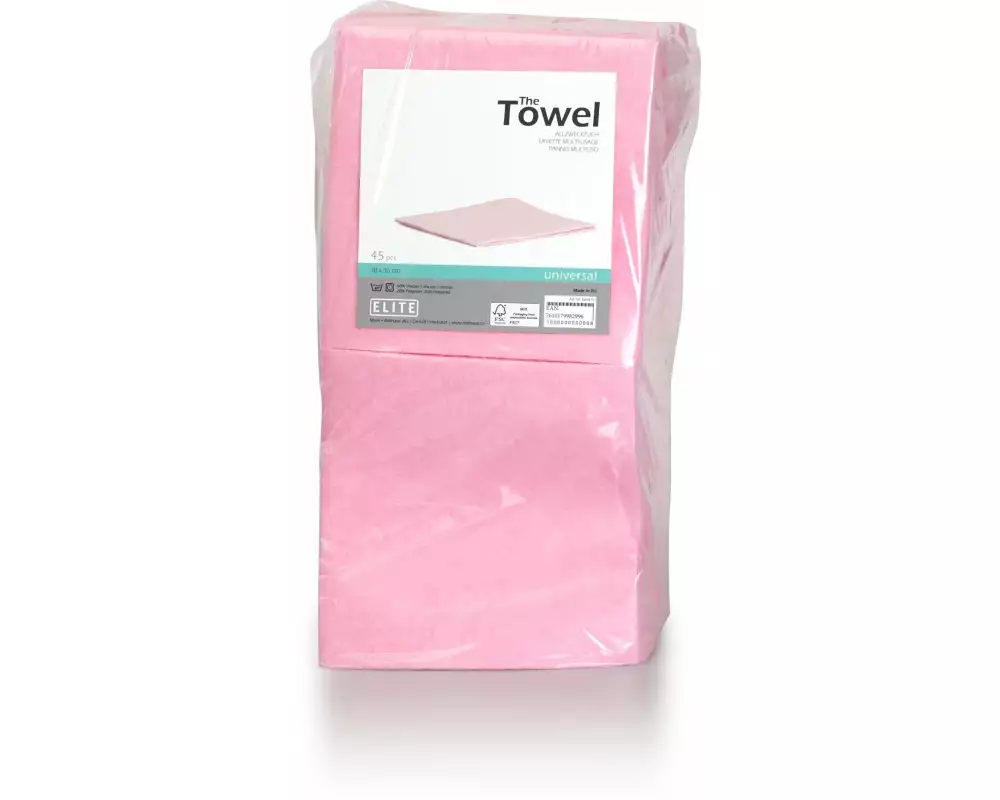 Elite Allzwecktuch 45 Stück, Rosa