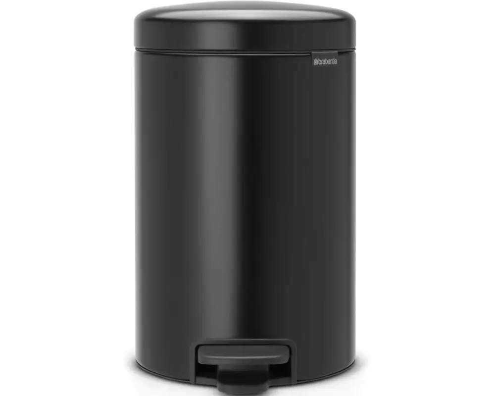 Brabantia Treteimer NewIcon 12 l, Matt Black
