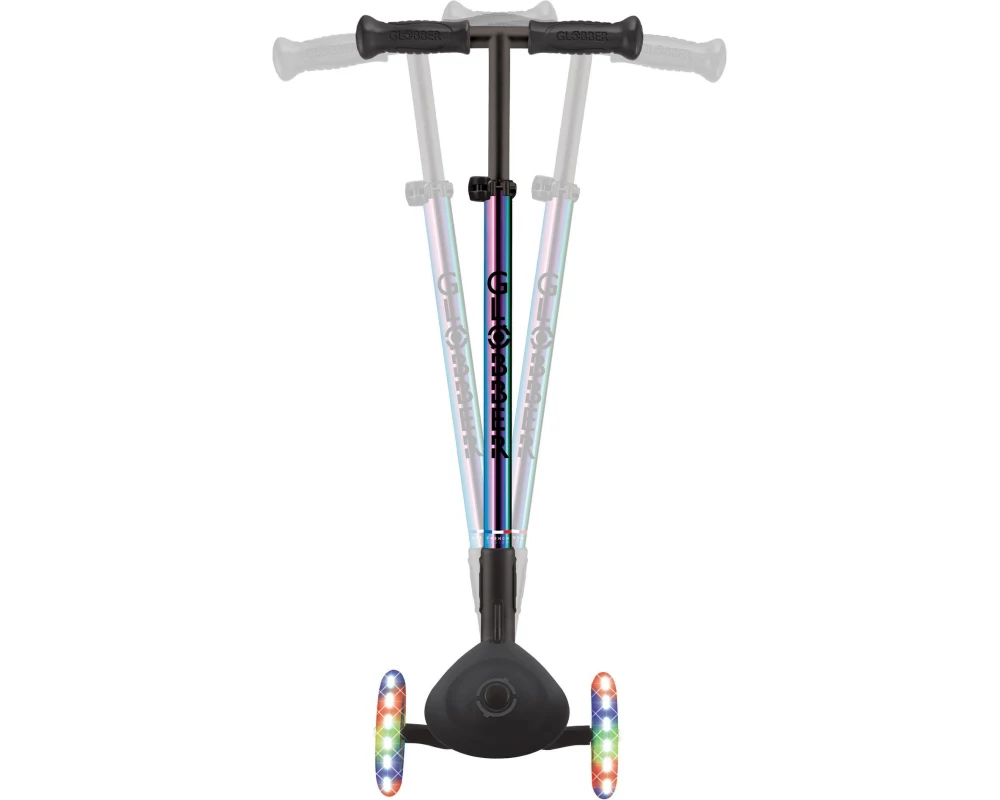 GLOBBER Primo Mini faltbar mit LED-Leuchträdern Neochrome