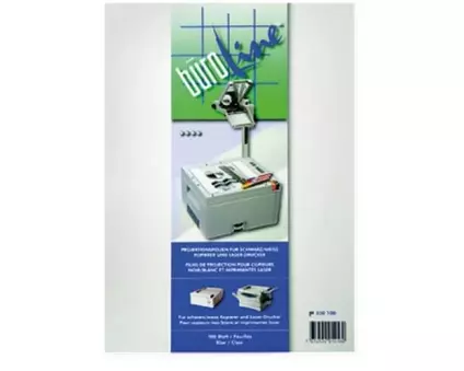 Büroline Projektionsfolie OHP A4 100 Blatt