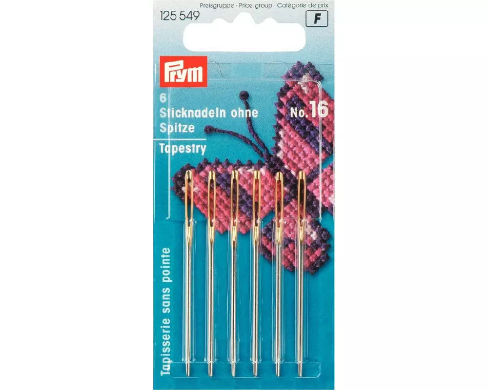 Prym Sticknadel Nr. 16, 6 Stück