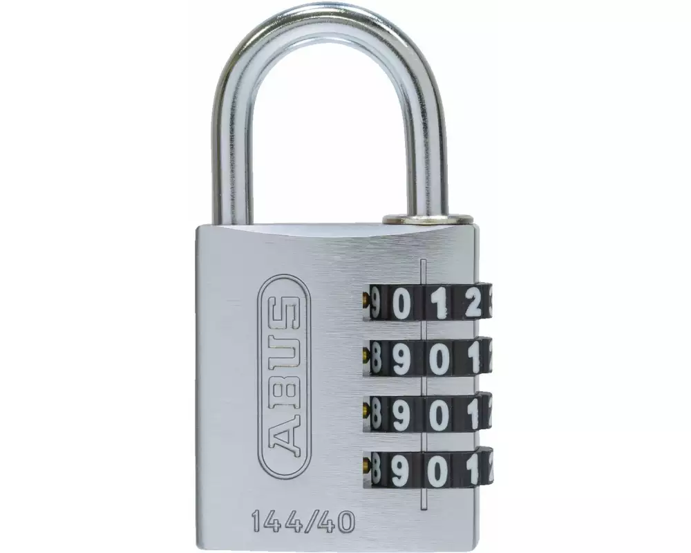 Abus Zahlenschloss 144/40 Silber
