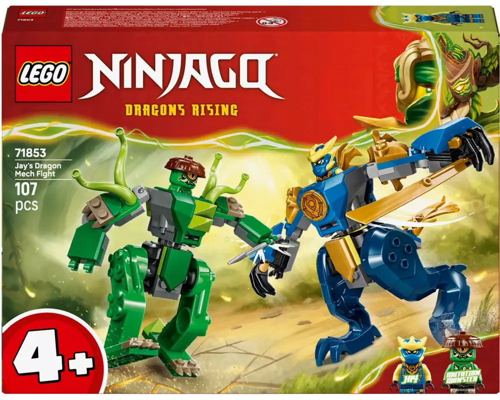 LEGO Ninjago Duell mit Jays Drachen-Mech 71853