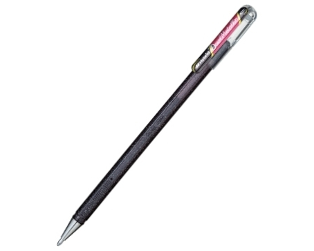 PENTEL Roller Hybrid Dual Metallic K110-DAX schwarz/metallic rot 1.0mm