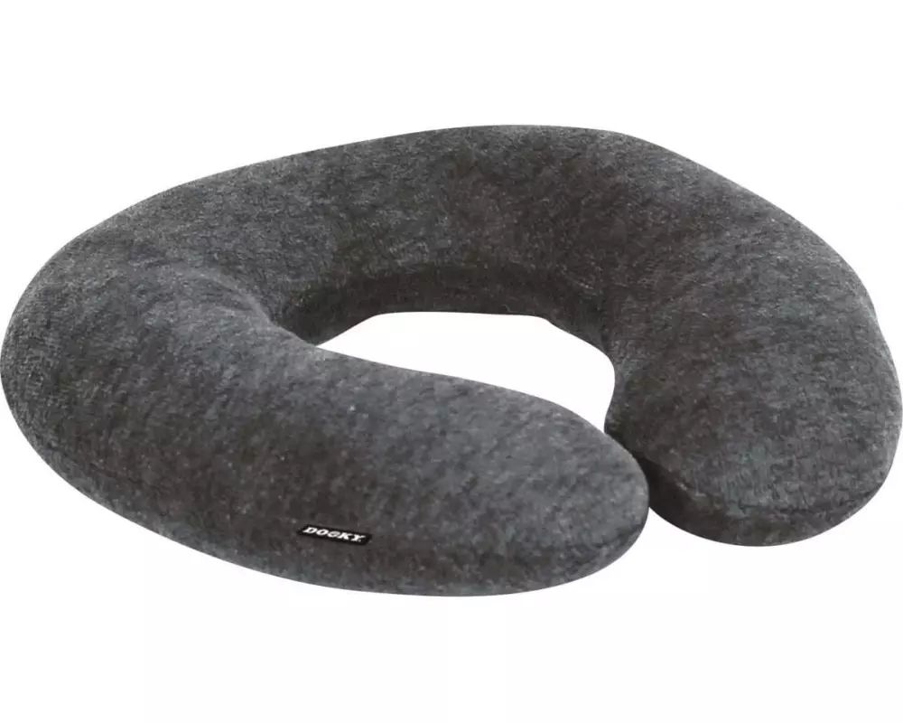 Dooky Nackenkissen Grau, 21 x 21 cm