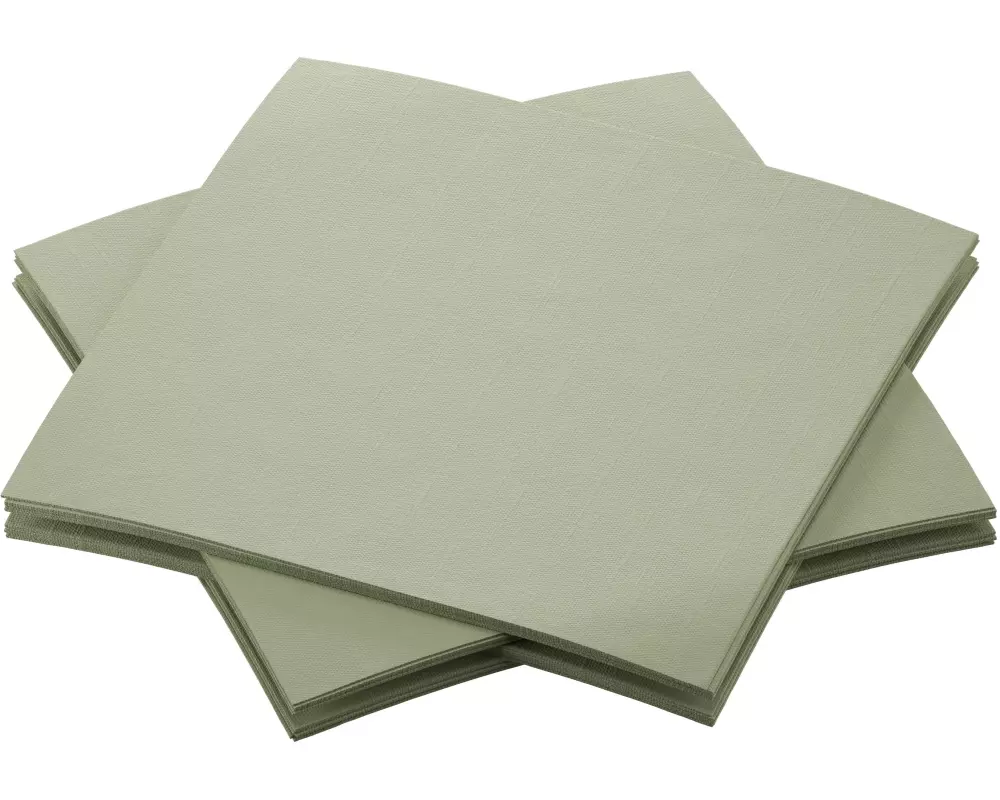 Duni Cocktailservietten 20 cm x 20 cm, 180 Stück, Pistache