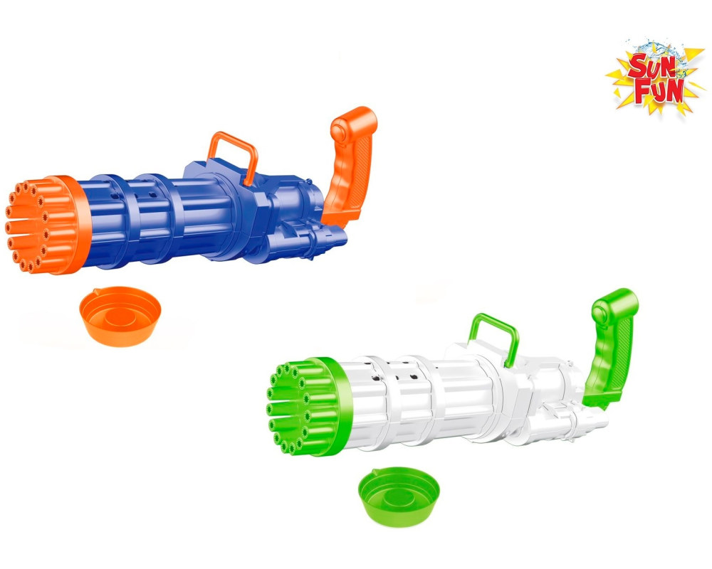 ROOST SunFun Seifenblasenpistole 720570 50ml Flüssigkeit 2 ass.