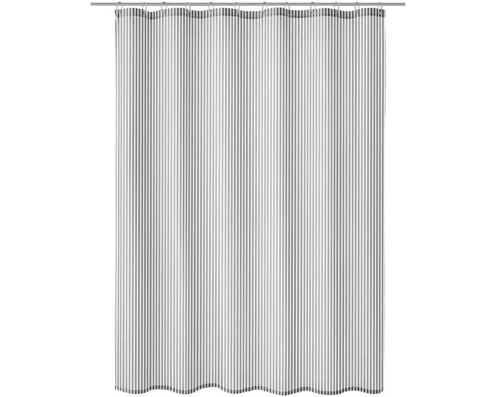 Kleine Wolke Duschvorhang Sanna 180 x 200 cm, Grau